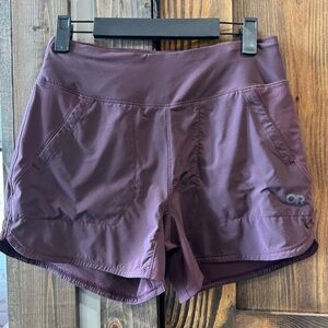 OR OUTDOOR RESEARCH XS Purple Plum Active shorts